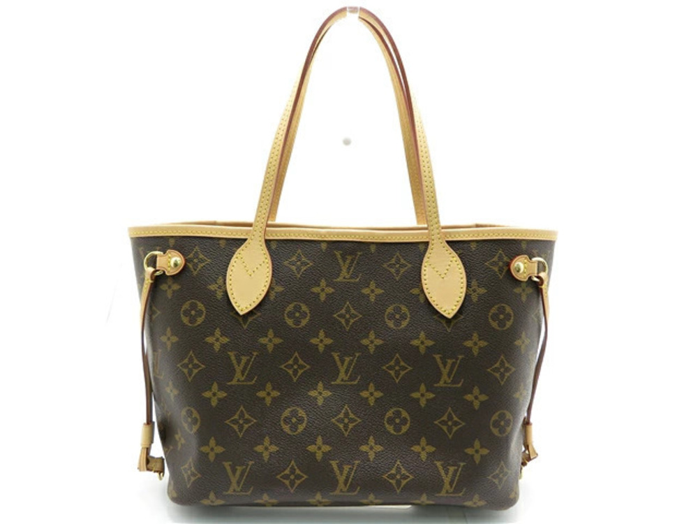 LOUIS VUITTON Neverfull Tote Bag Monogram Pivoine Pouch